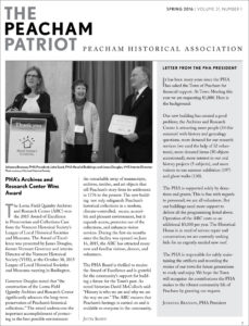 The Peacham Patriot, publication of the Peacham Historical Association