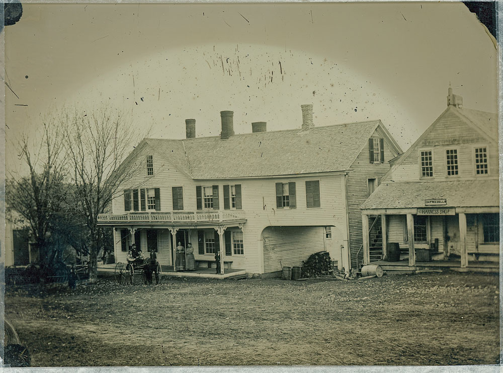 Peacham Corner ambrotype for our collections