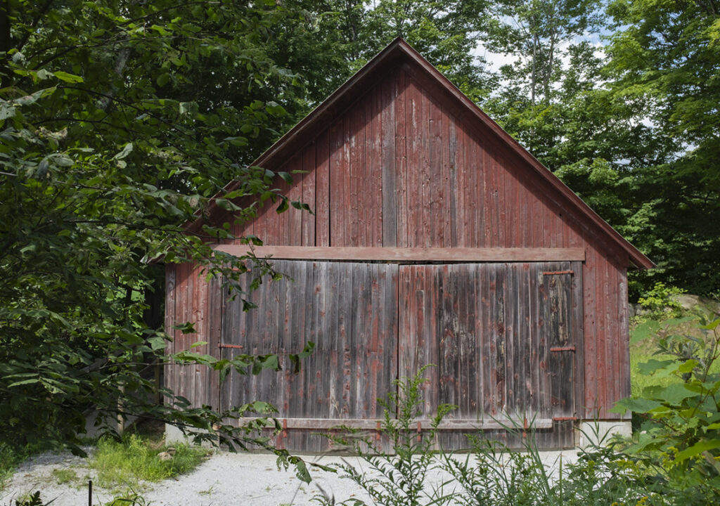 Snow Roller Barn in Peacham, Vermont