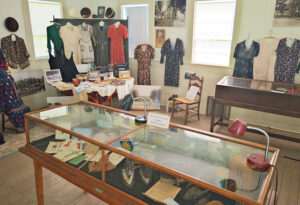 Hats & Dresses - Peacham Historical Association display - 2025