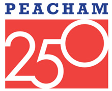 Peacham250 celebration logo 2026