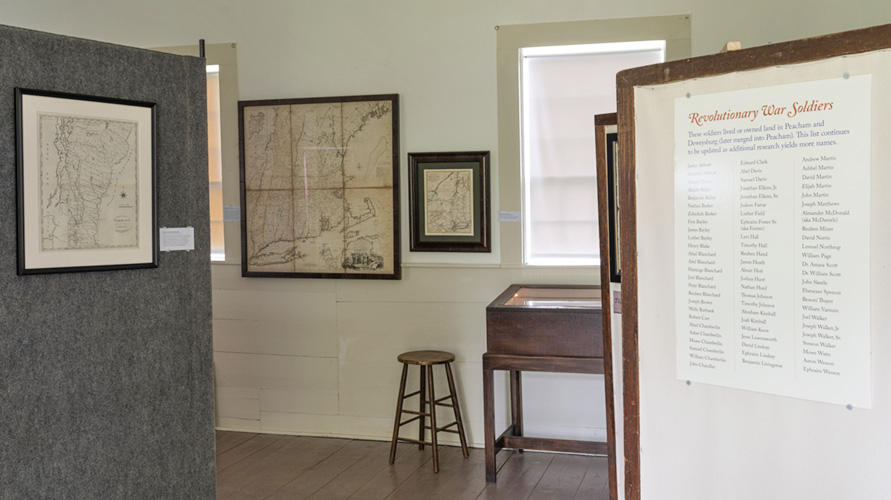 Revolutionary War soldiers - Peacham Historical Assoc, Peacham, VT