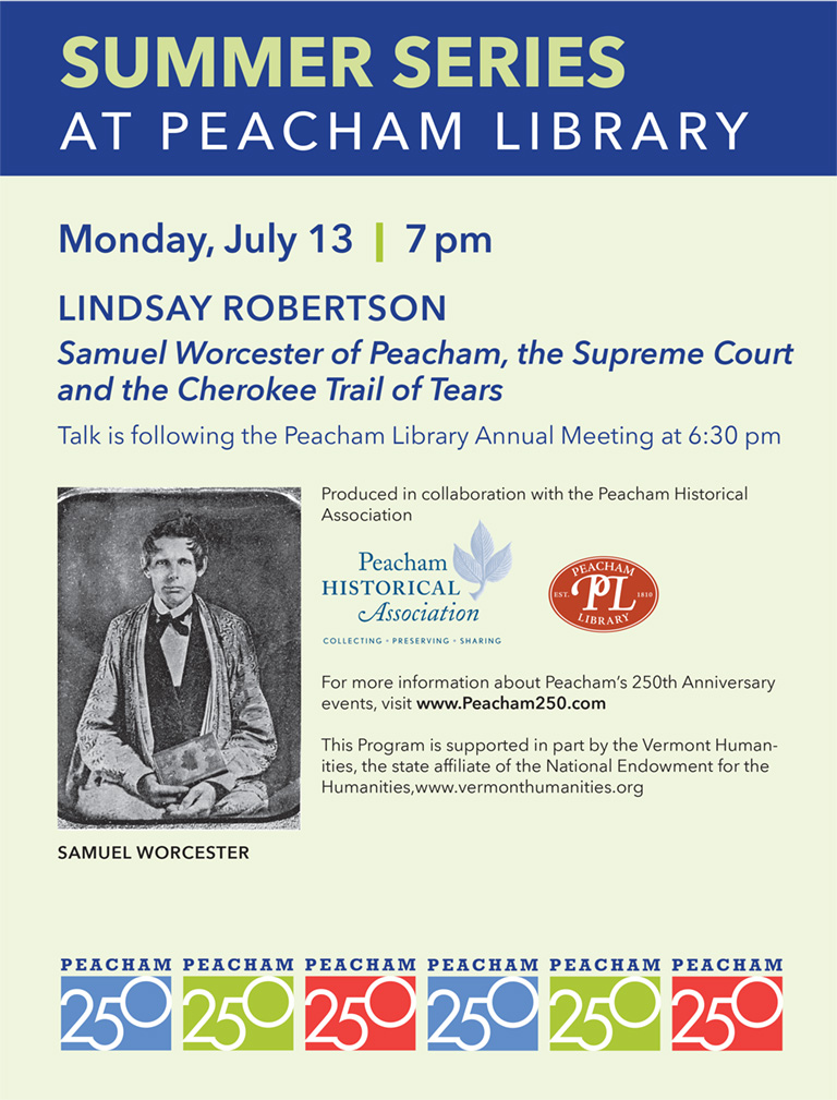 Summer Series at Peacham Library 2026
